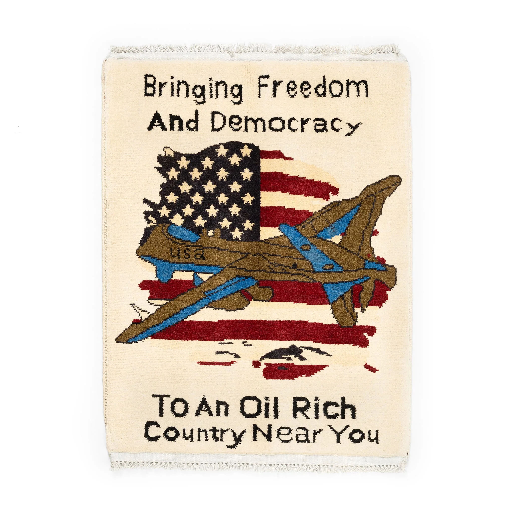 Afghan Campaign Pattern War Rug - Image 6