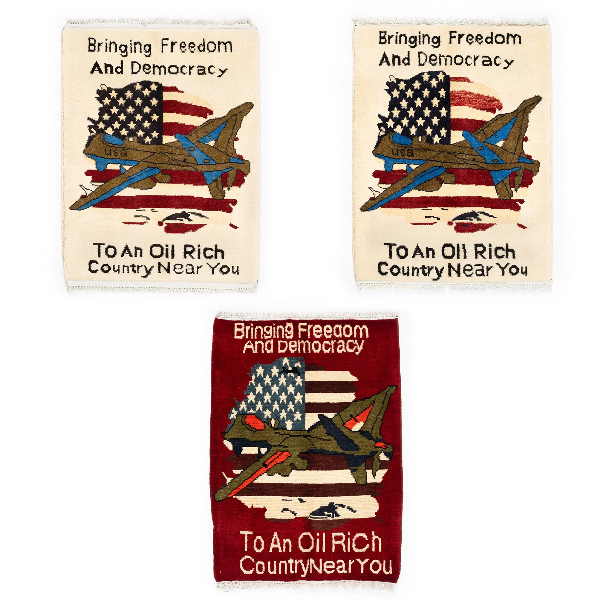 Afghan Campaign Pattern War Rug - Image 7