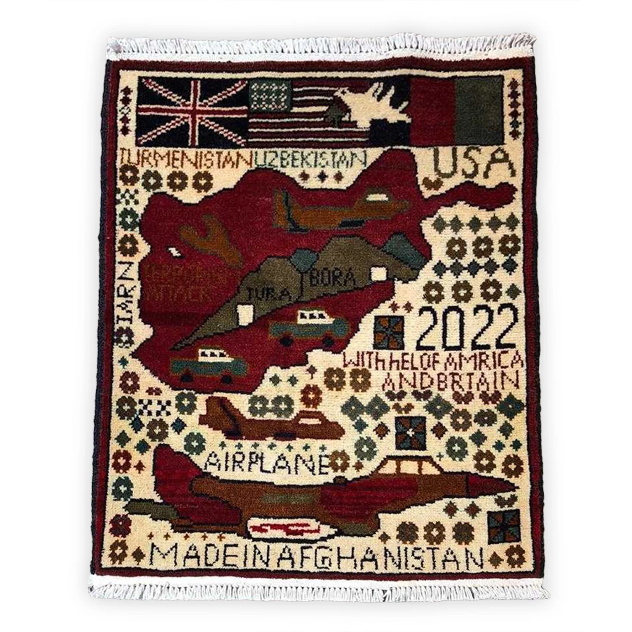 Afghan Campaign Pattern War Rug - Image 8