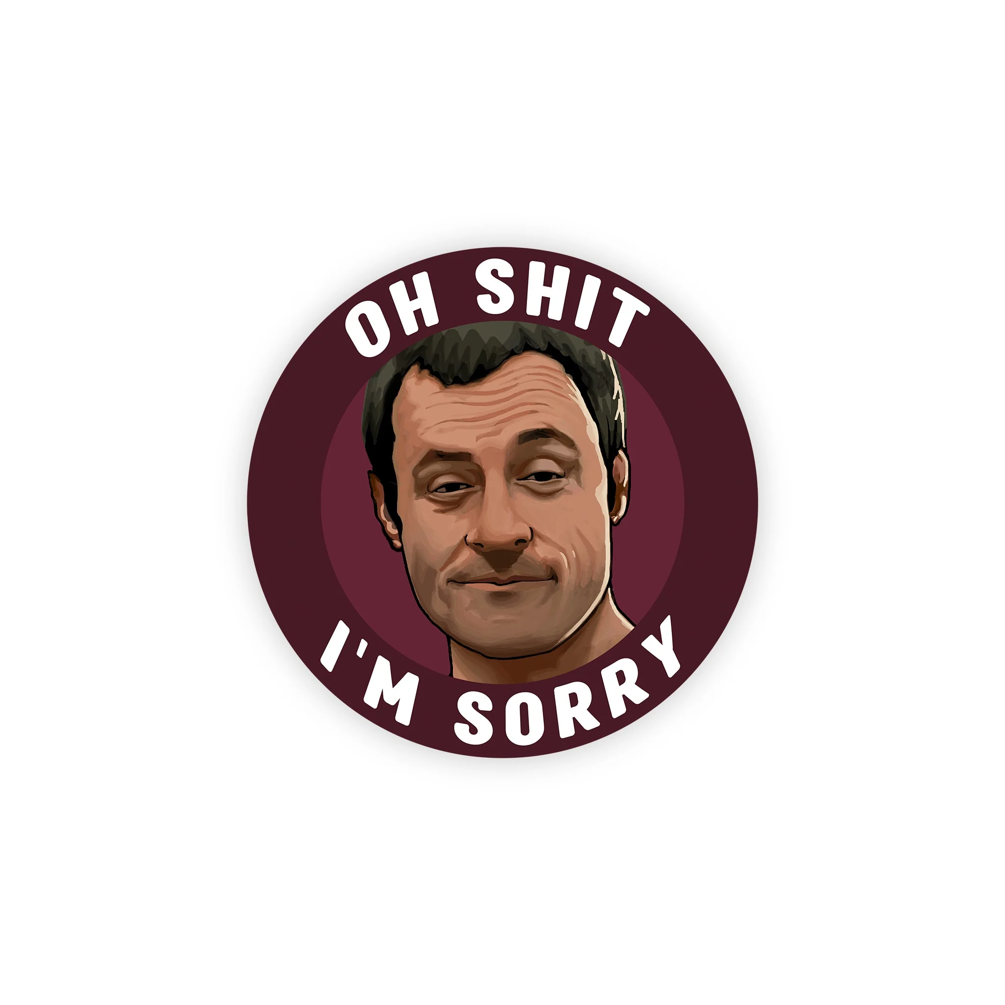 Gachimuchi Steve Rambo Mire Sticker