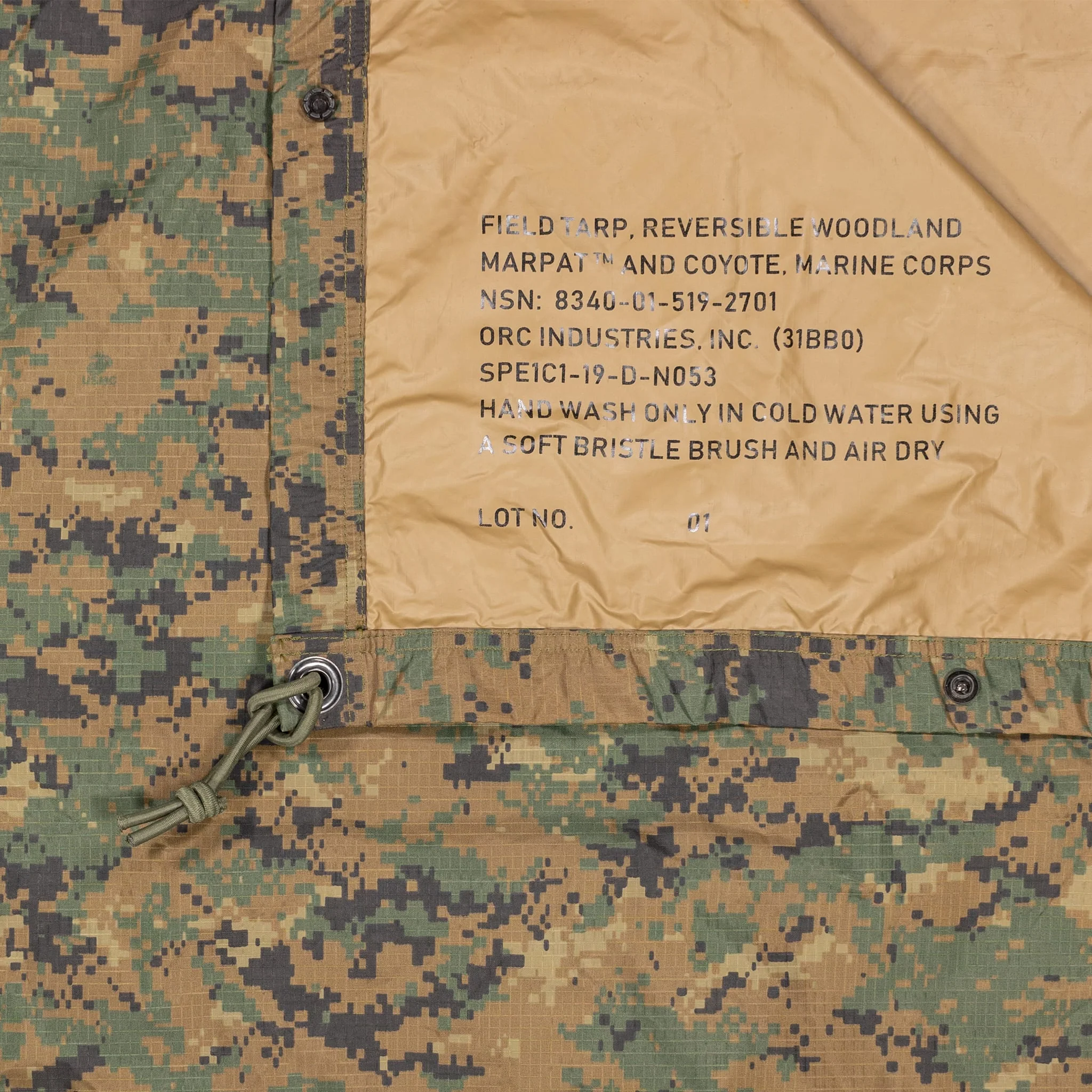 USMC MARPAT Shelter Half - Image 3