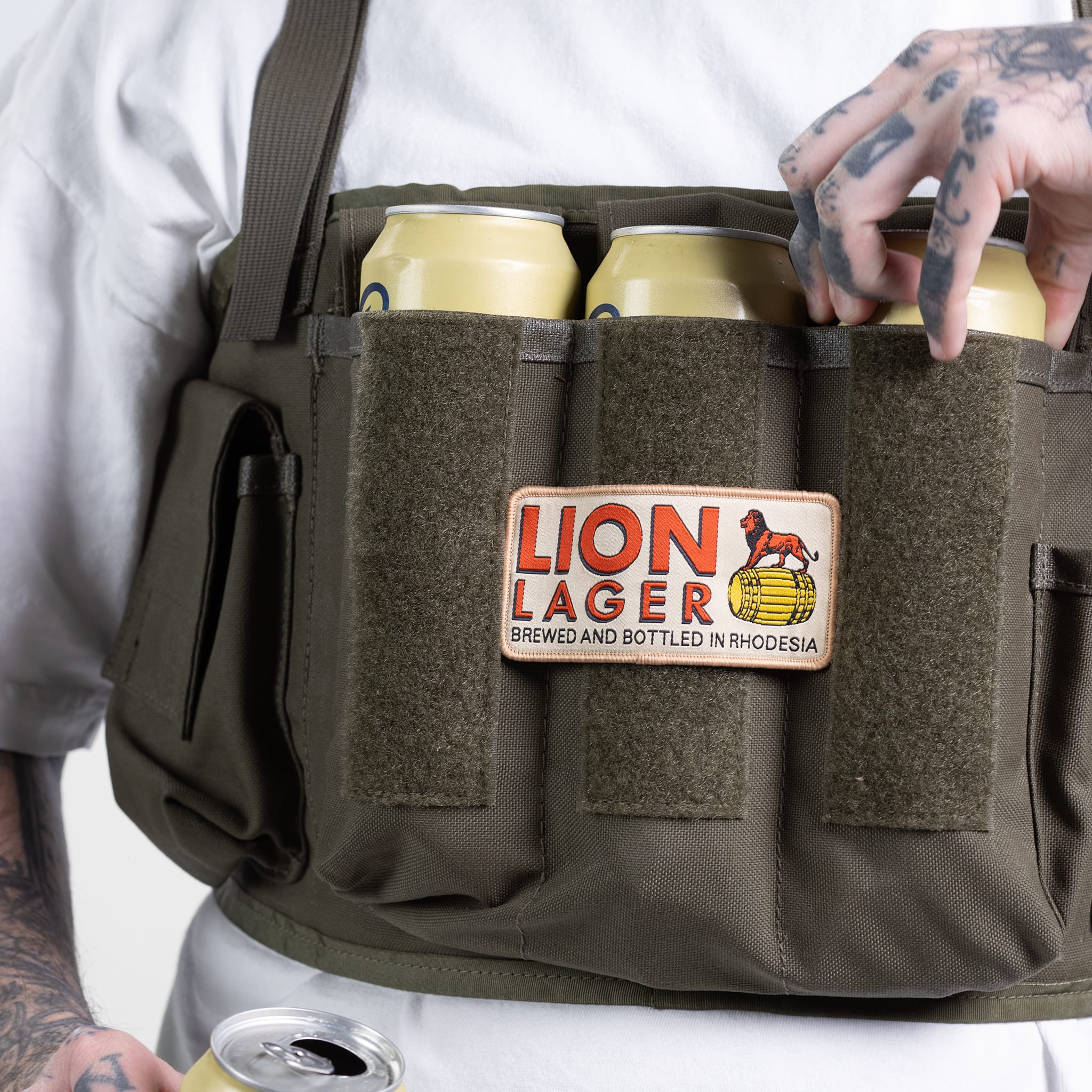 South African Lion Lager Patch - Image 2