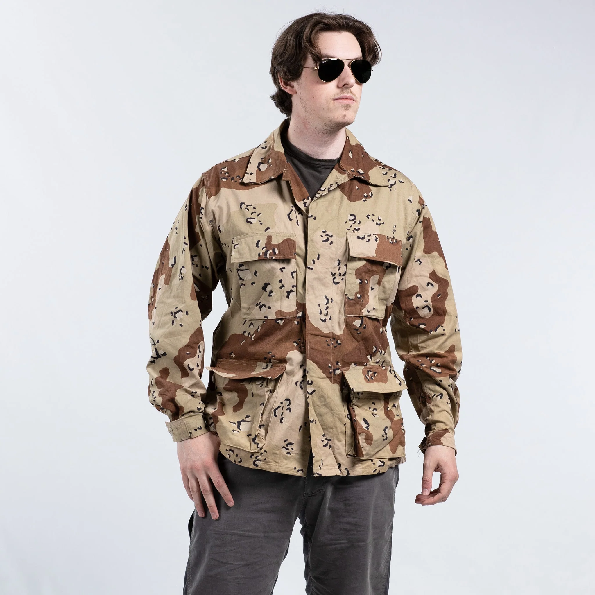 USGI "Chocolate Chip" 6-Color Desert Field Shirt - Image 2